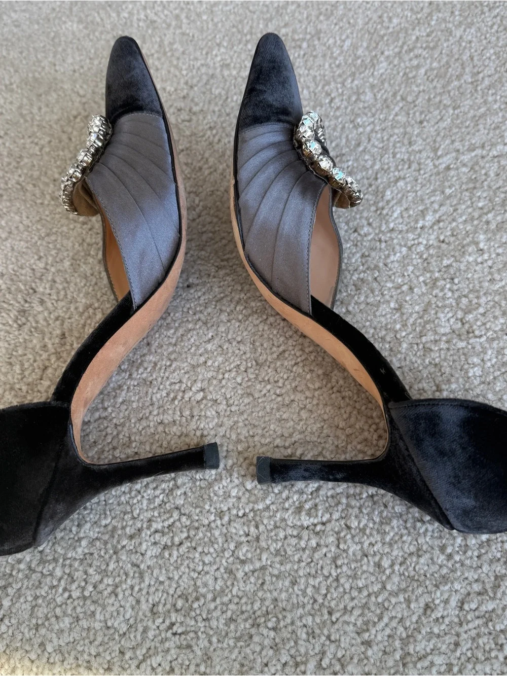 Manolo Blahnik comfortable blahnik suede